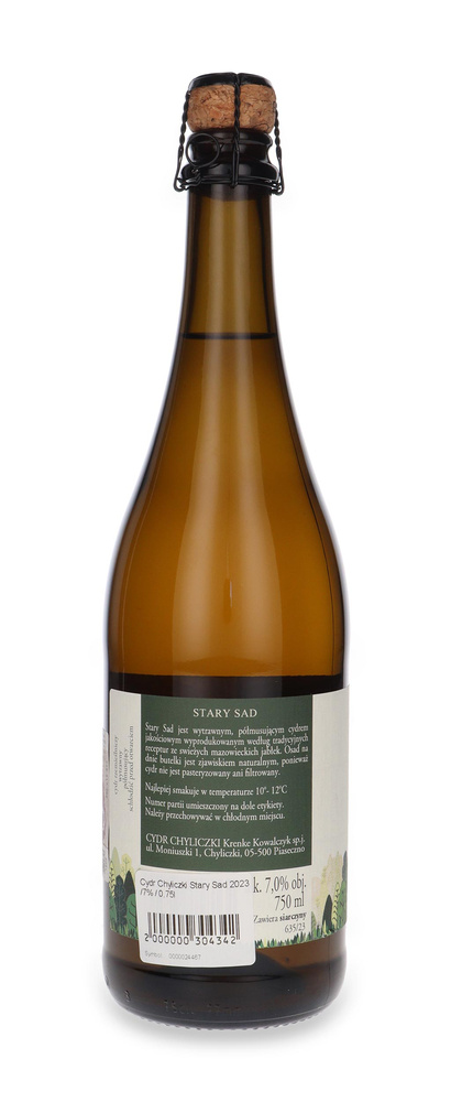 Cydr Chyliczki Stary Sad 2023 /7% / 0,75l