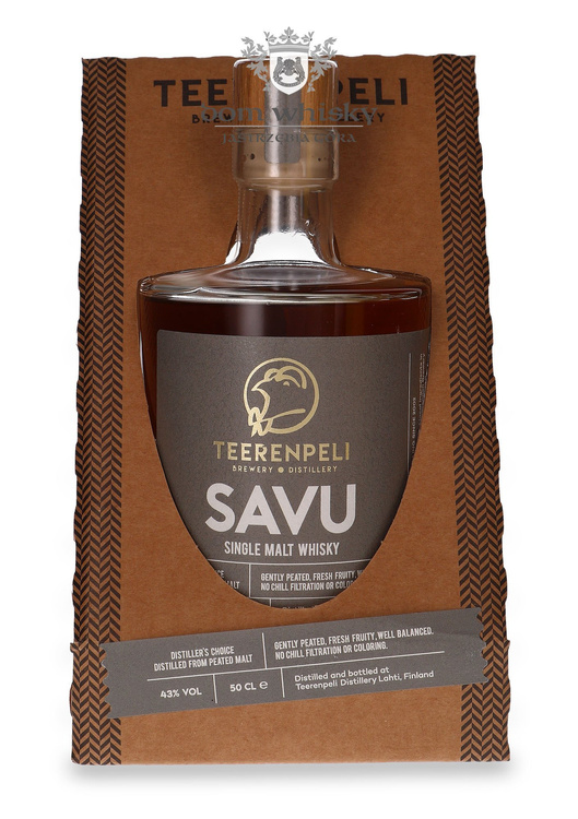 Teerenpeli Savu Single Malt Whisky / 43%/ 0,5l