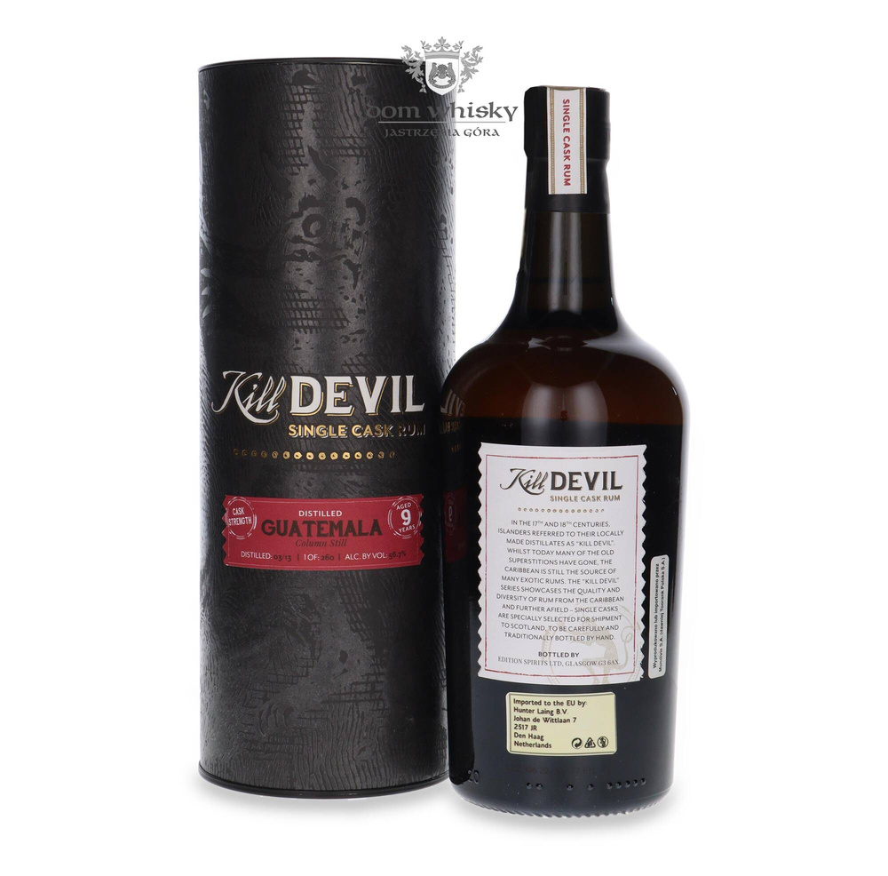 Kill Devil Guatemala 9 year old rum / 56.7% / 0.7l