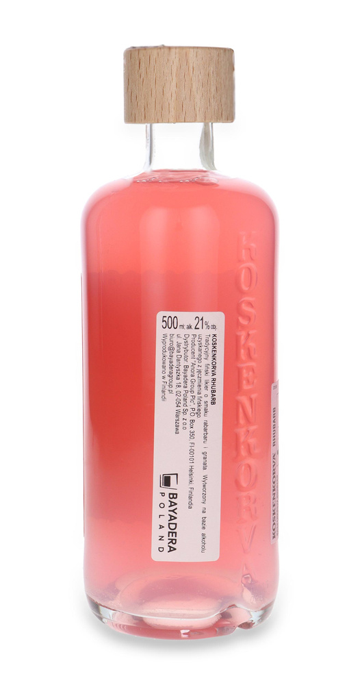 Koskenkorva Rhubarb Pomegranate Liqueur / 21% / 0,5l