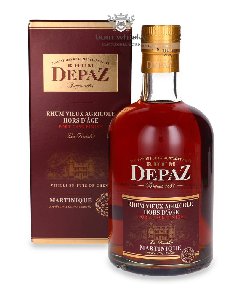 Depaz Rhum Vieux Agricole Hors D'Agne Port Cask Finish Rum / 45% / 0,7l