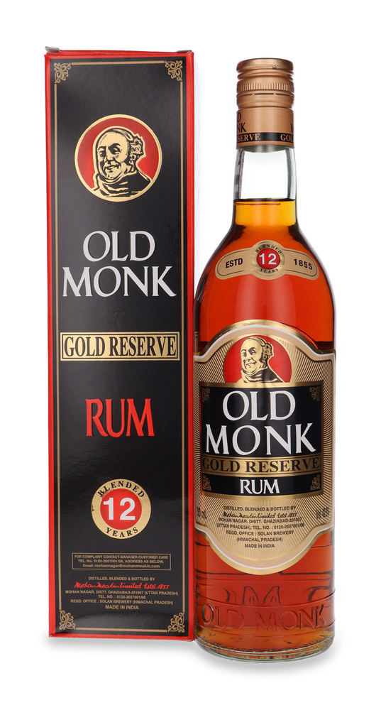 Old Monk Gold 12 years old (India) / 42.8% / 0.7l