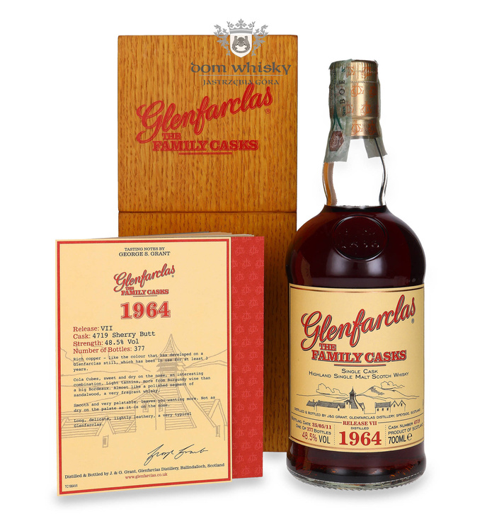 Glenfarclas The Family Casks 1964, Bottled 2011 / 48,5% / 0,7l