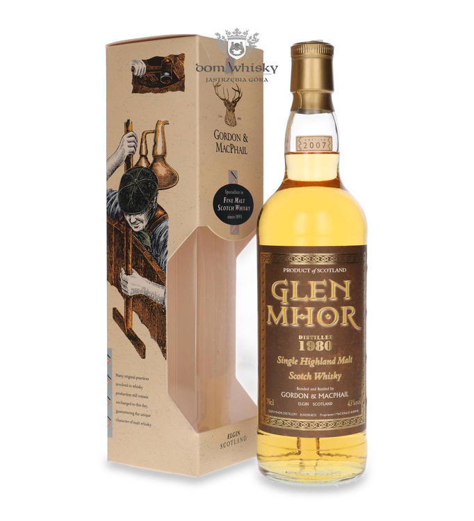 Glen Mhor 1980 (Bottled 2007) Rare Vintage Gordon & MacPhail / 43% / 0,7l