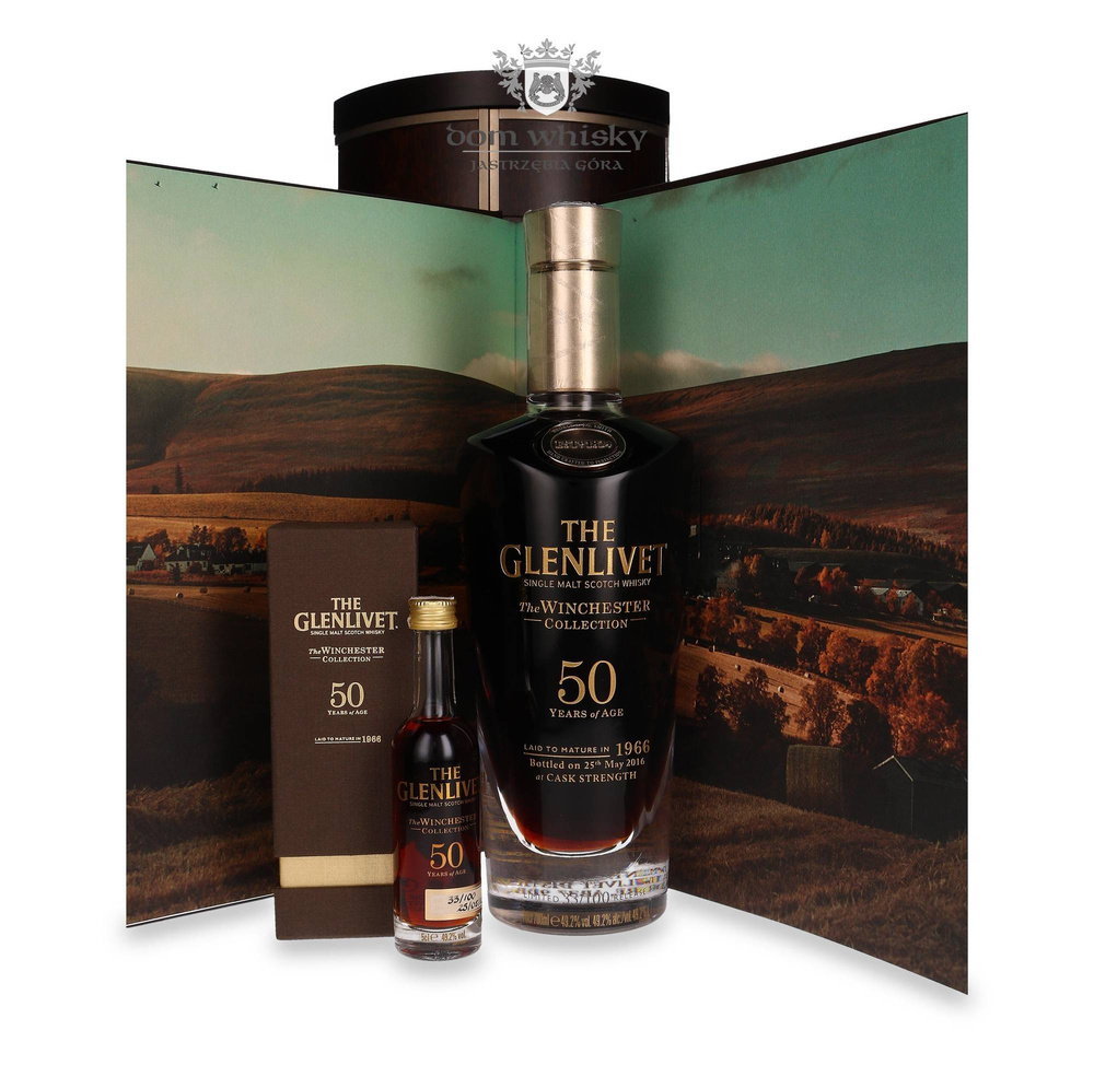 The Glenlivet 50 letni Vintage 1966 The Winchester Collection / 2016 / 49,2% / 0,7l