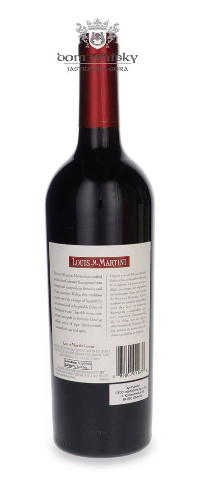 Louis M. Martini Cabernet Sauvignon Sonoma 2020 /14%/ 0.75l