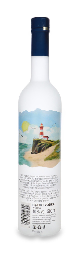 Wódka Baltic Vodka / 40% / 0,5l