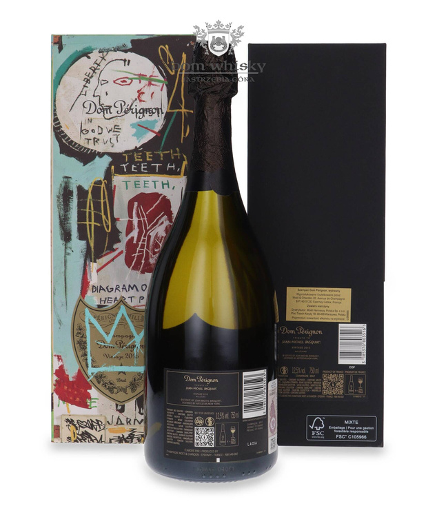 Szampan Dom Perignon Vintage 2015 Limited Edition By Jean Michel Basquiat / 12,5% / 0,75l