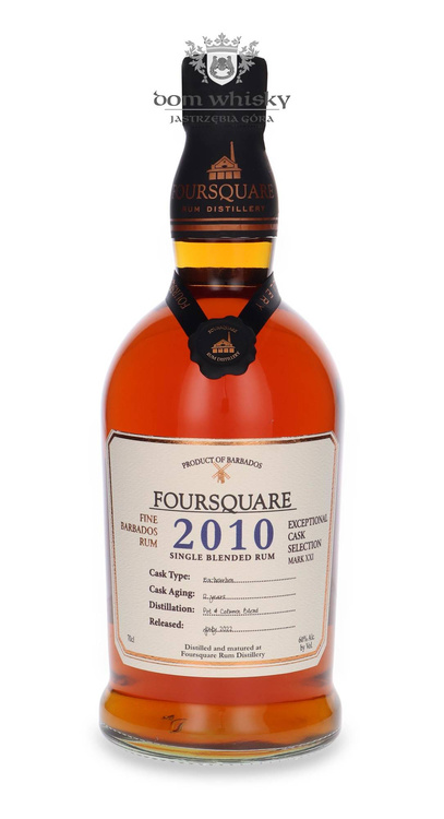 Foursquare 2010 Fine Barbados Rum 12-letni / 60% / 0,7l