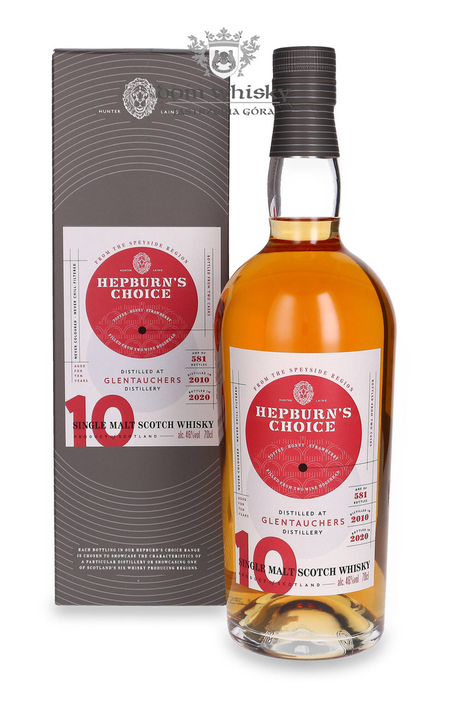 Glentauchers 10-year-old (D.2010, B.2020) Hepburn's Choice / 46%/ 0.7l