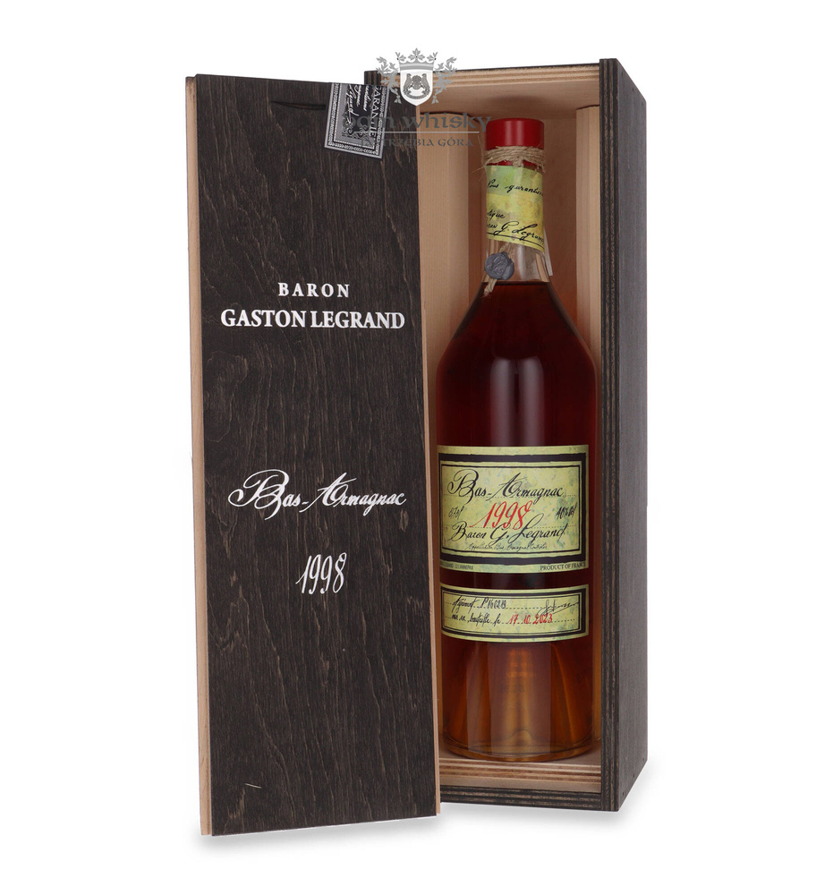 Armagnac Baron Gaston Legrand 1998 / 40% / 0,7l