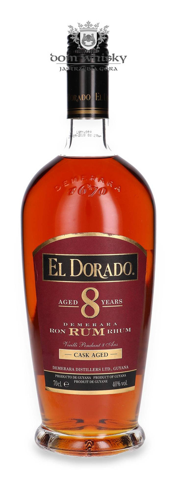 El Dorado Rum 8-letni Cask Aged (Guyana) / 40% / 0,7l