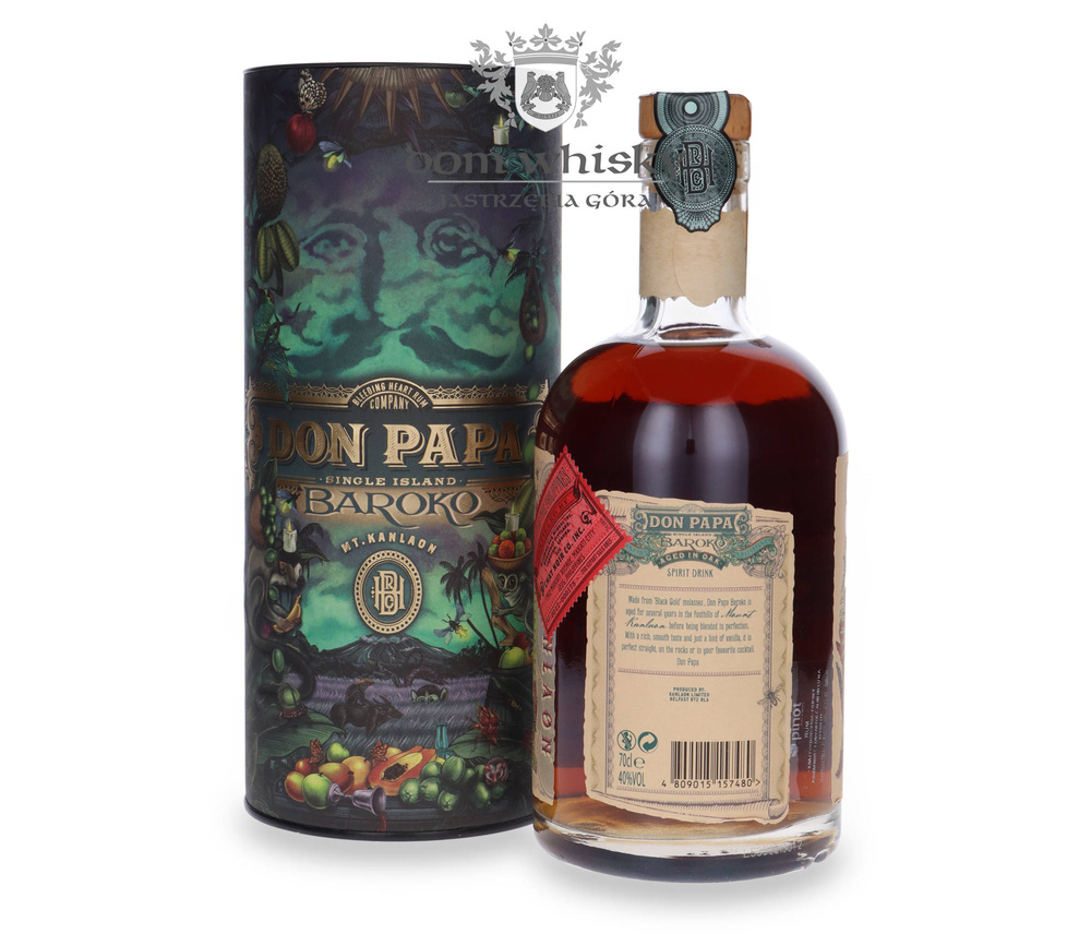 Don Papa Baroko Harvest Canister / 40% / 0,7l