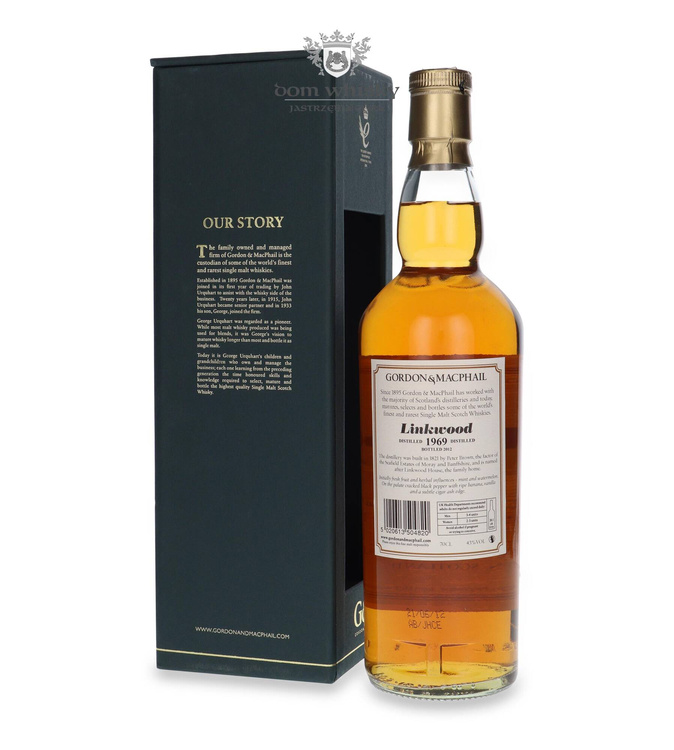 Linkwood 1969 (B.2012) Gordon & MacPhail / 43% / 0,7l