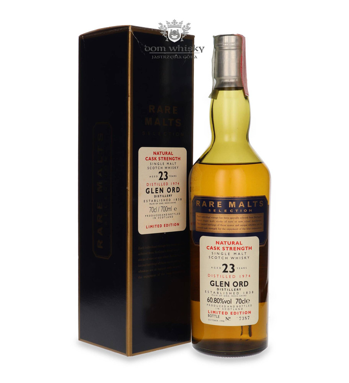 Glen Ord 23-letni (D.1974 B.1998) Rare Malts / 60,8% / 0,7 l