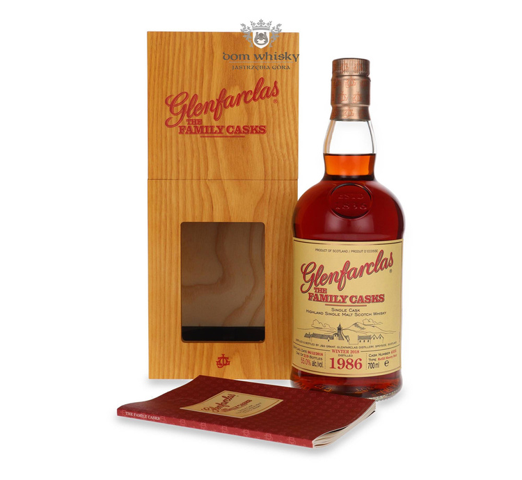 Glenfarclas The Family Casks 1986 (Bottled 2018) / 55% / 0,7l