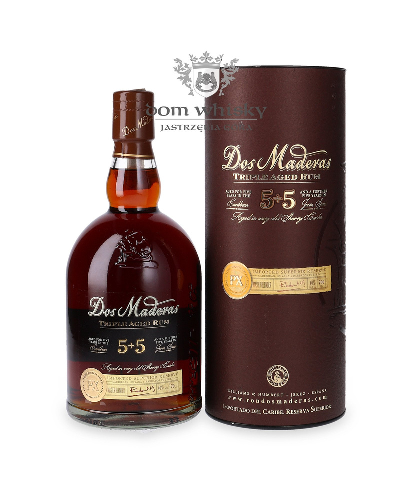 Dos Maderas 5 + 5 PX Triple Aged Rum / 40% / 0.7l
