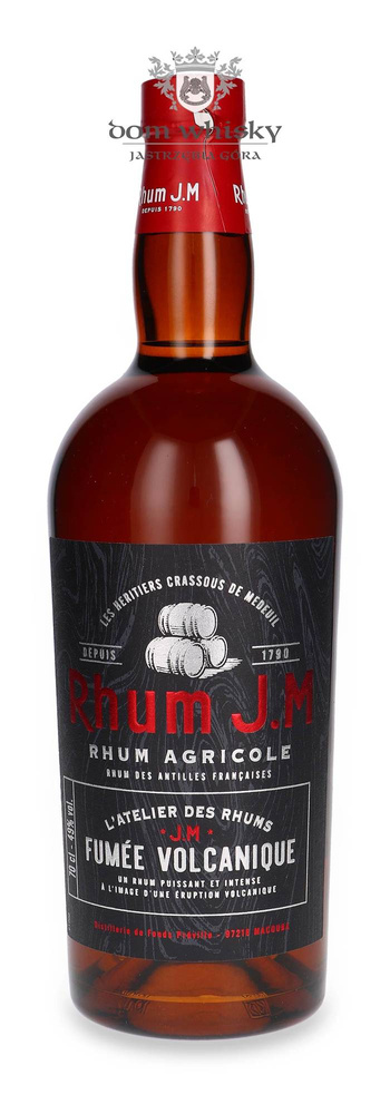 Rhum JM L'Atelier Fumee Volcanique Agricole (Martinique) / 49% / 0.7l