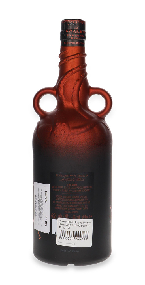Kraken Black Spiced Unknown Deep 2022 Limited Edition / 40% / 0.7l