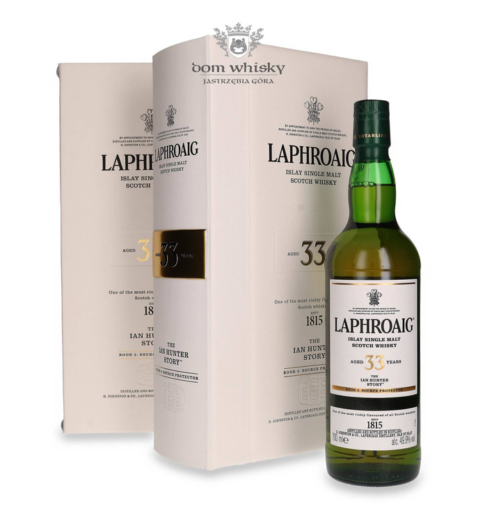 Laphroaig 33-letni The Ian Hunter Story, Book 3 / 49,9%/ 0,7l