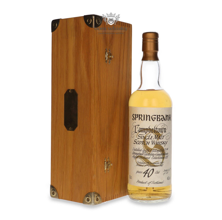 Springbank 40 letni D.1950 B.1990 / 46% / 0,75l