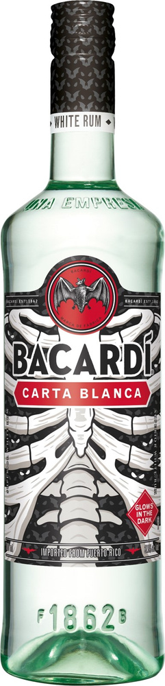 Bacardi Carta Blanca Halloween Limited Edition / 37,5% / 0,7l