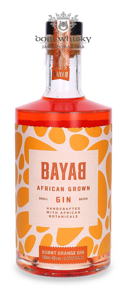 Bayab Small Batch Burnt Orange Gin / 43% / 0.7l