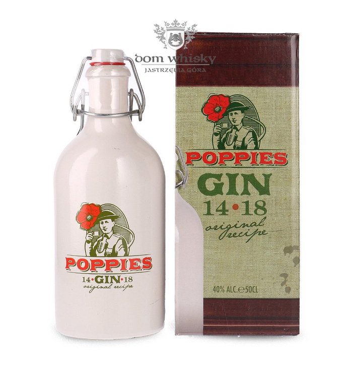 Poppies Gin 14 - 18 (Belgia)  / 40% / 0,5l