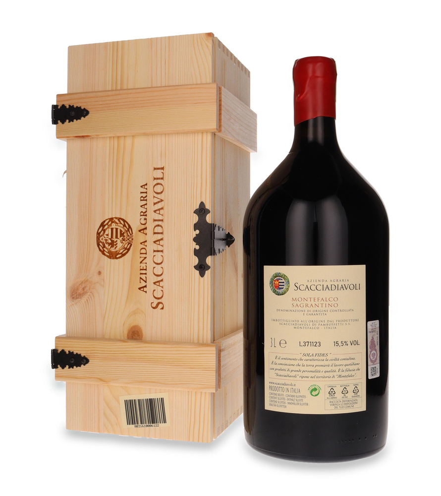 Montefalco Sagrantino 2018 Scacciadiavoli /15.5% / 3.0 L