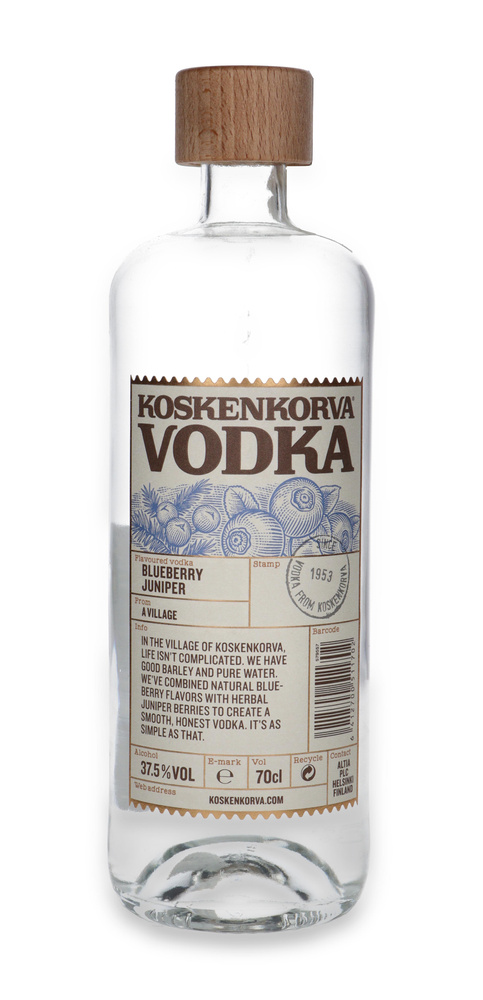 Koskenkorva Blueberry Juniper Vodka / 37.5% / 0.7l