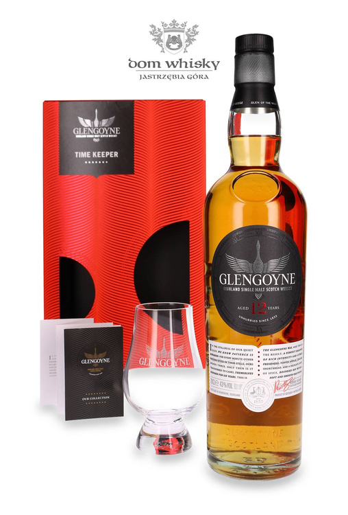 Glengoyne 12-letni (+ szklaneczka Glencairn) / 43% / 0,7l	