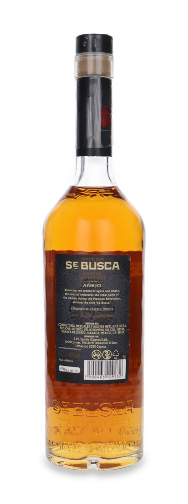 Mezcal Se Busca Atresanal Anejo / 40% / 0.7l
