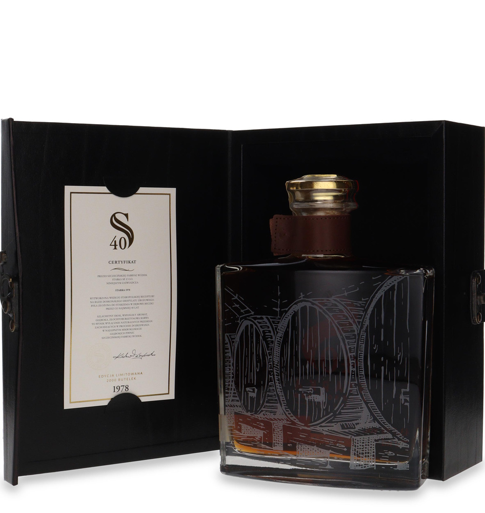 Wódka Starka First Edition 40-letnia / 43,5% / 0,7l