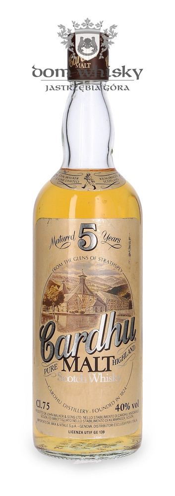 Cardhu 5-letni Johnnie Walker & Sons Limited / 40% / 0,75l