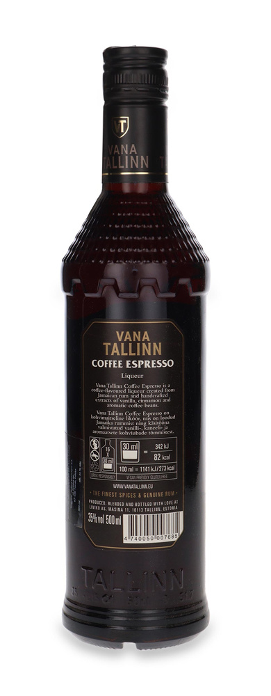 Vana Tallinn Coffee Espresso Liqueur / 35% / 0,5l