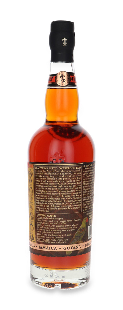 Planteray OFTD Overproof Rum / 69% / 0.7l