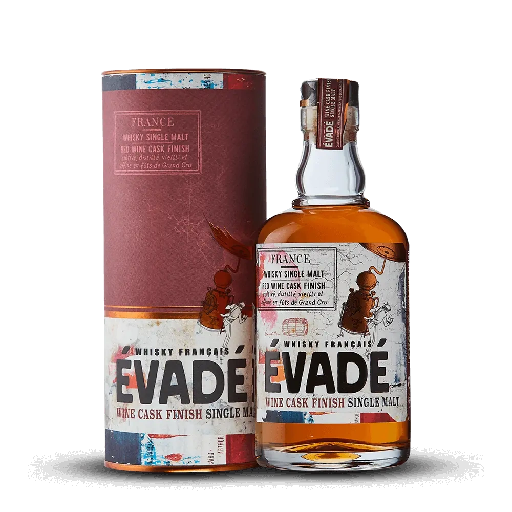 Evade Single Malt Red Wine Cask Finish / 43%/ 0,7l