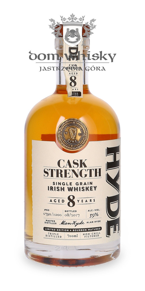 Hyde 8-letni Cask Strength Single Grain /59%/ 0,7l 