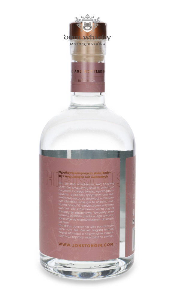 Jonston Gin Hibiscus Infused Gin / 40% / 0.7l