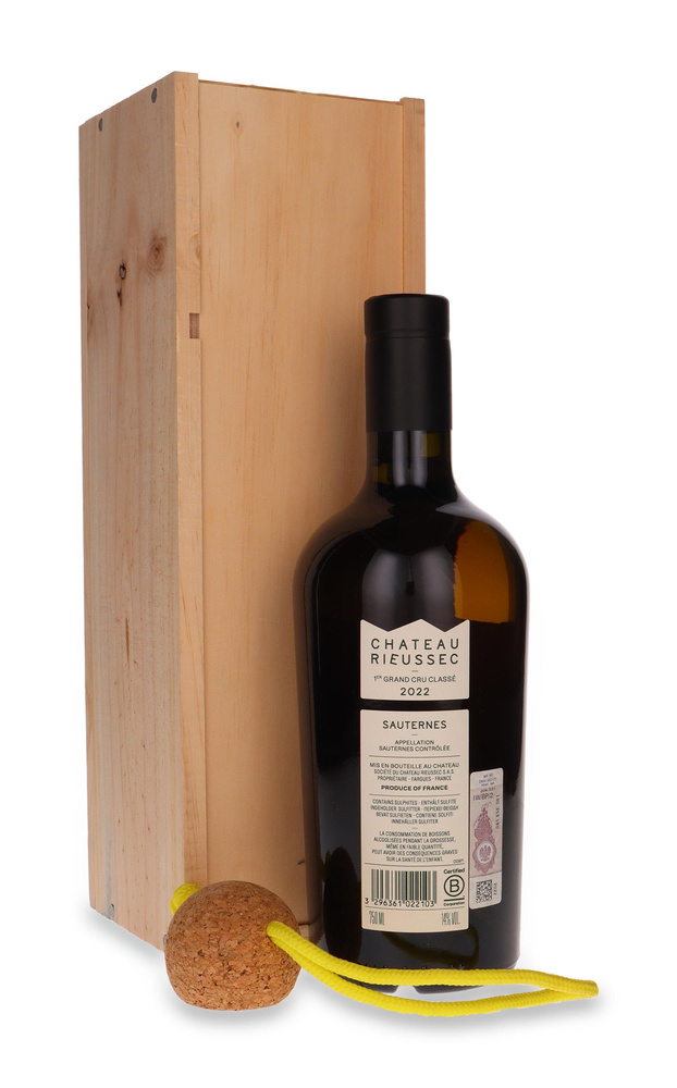 Chateau Rieussec Sauternes Premier Grand Cru Classé 2022 / 14% / 0.75 L