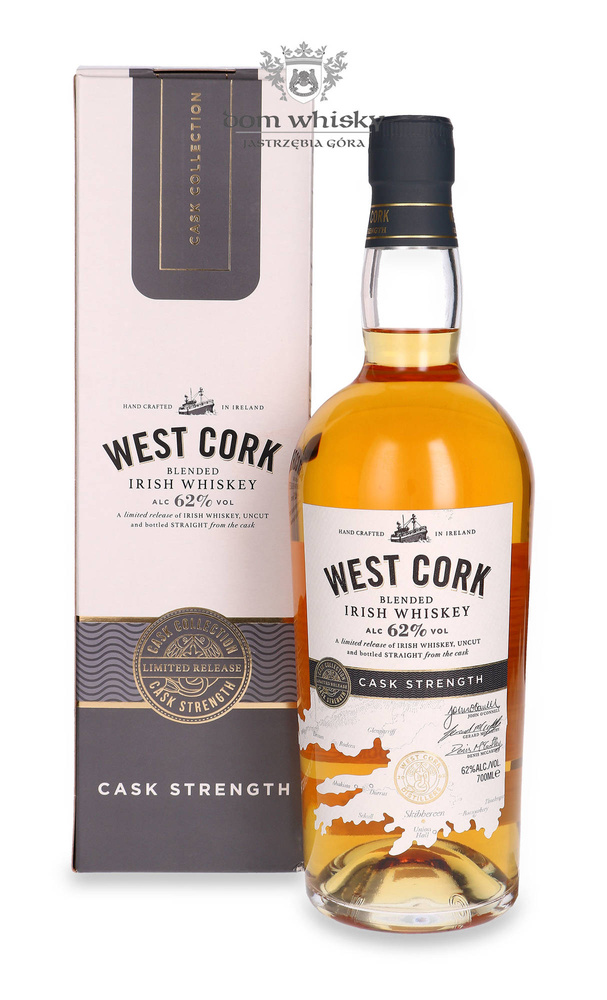 West Cork Blended Irish Whiskey Cask Strength / 62% / 0.7l