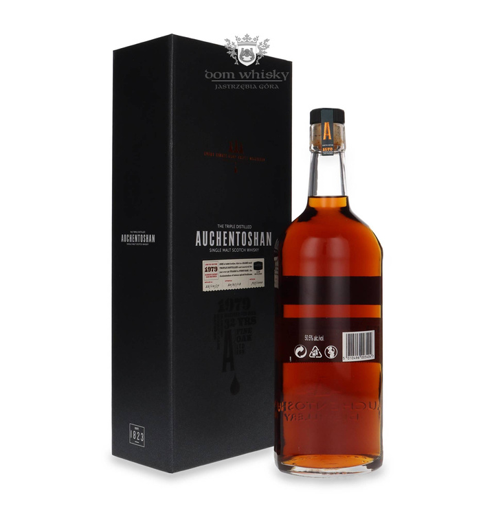 Auchentoshan 32-letni (D.1979, B.2012) Oloroso Sherry Matured / 50,5% /0,7l