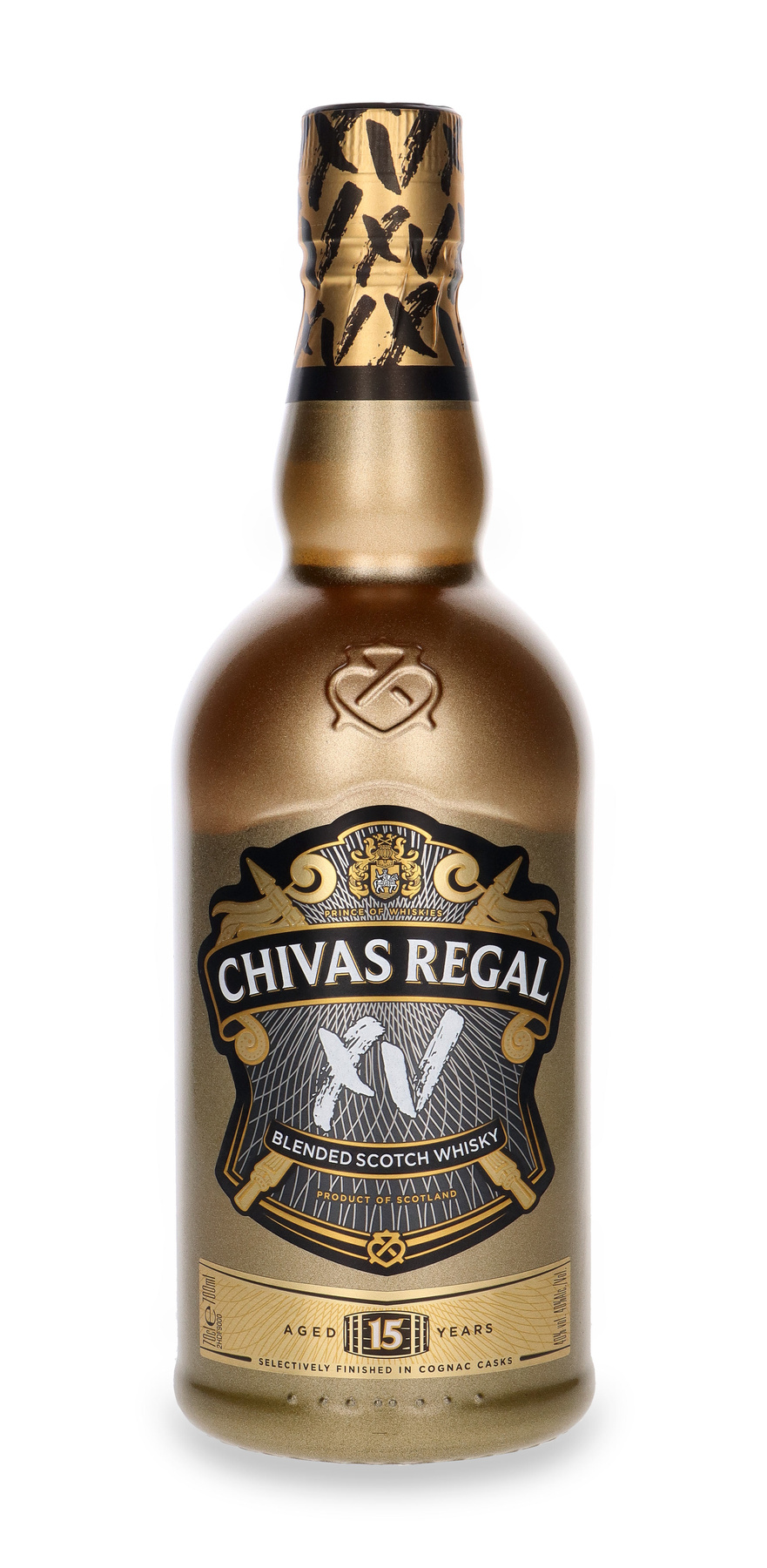 Chivas Regal XV 15 Year Old Golden Bottle 40% Scotland 0.7l