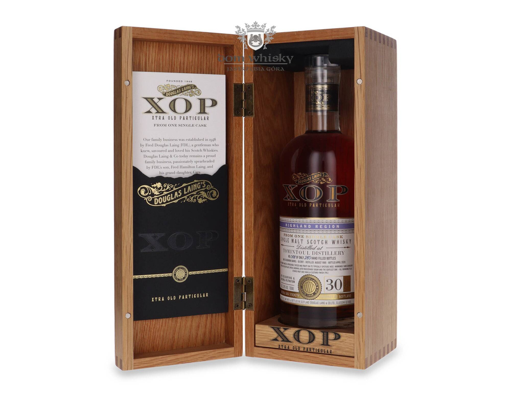 Tomintoul 30-year-old (D.1989, B.2020) Douglas Laing's XOP / 52.8%/ 0.7l