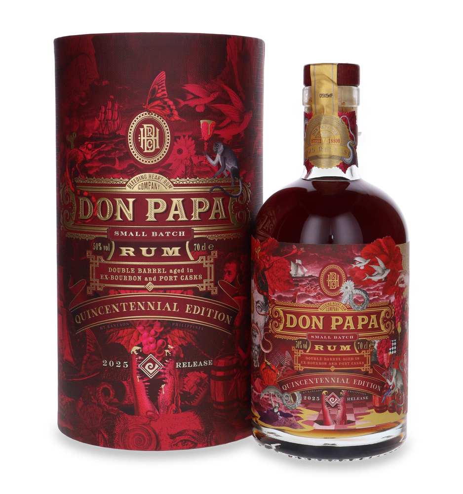 Don Papa Quincentennial Edition 2025 Release / 50% / 0,7l