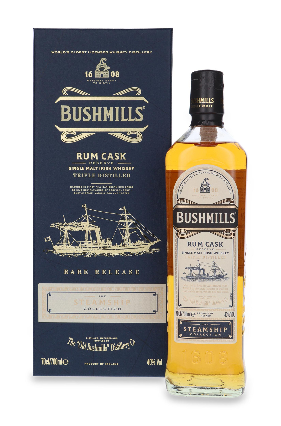 Bushmills Rum Cask Reserve The Steamship Collection