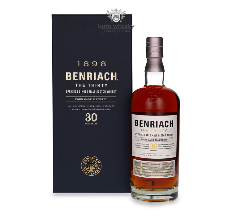 BenRiach The Thirty, 30-letni Four Cask Matured / 46% / 0,7l