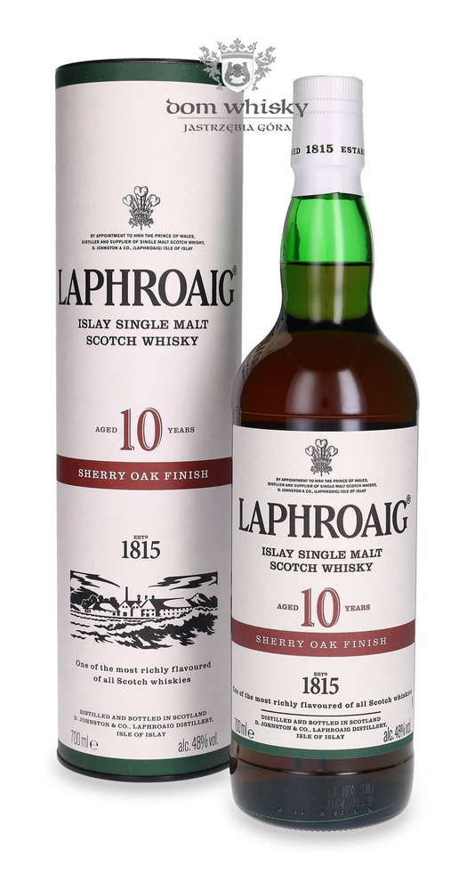 Laphroaig 10-year-old Sherry Oak Finish / 48% / 0.7l
