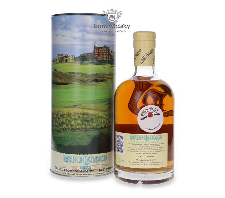 Bruichladdich Links The Old Course St.Andrews, 14-letni / 46%/ 0,7