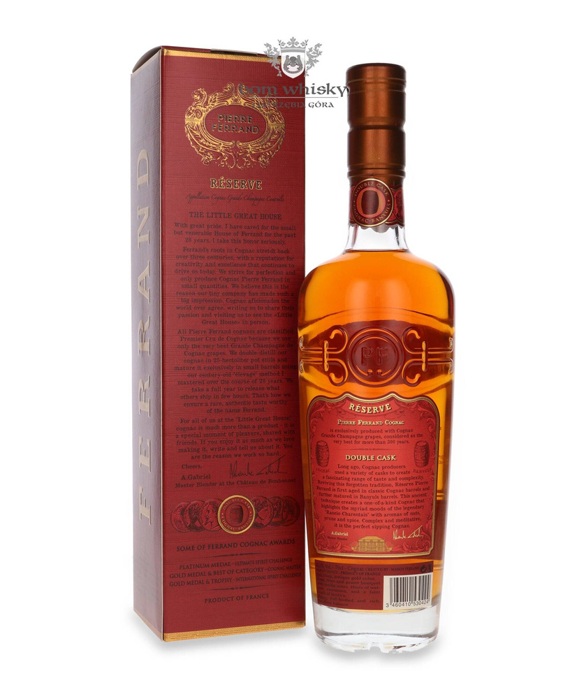 Cognac Pierre Ferrand Reserve Double Cask / 42.3%/ 0.7l